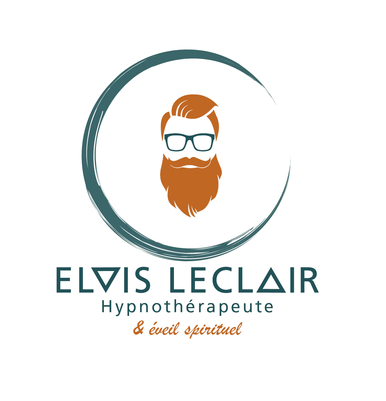 Logo d’Elvis Leclair hypnothérapeute à Chartres proposant des séances d’hypnose et d’éveil spirituel en cabinet et en visio